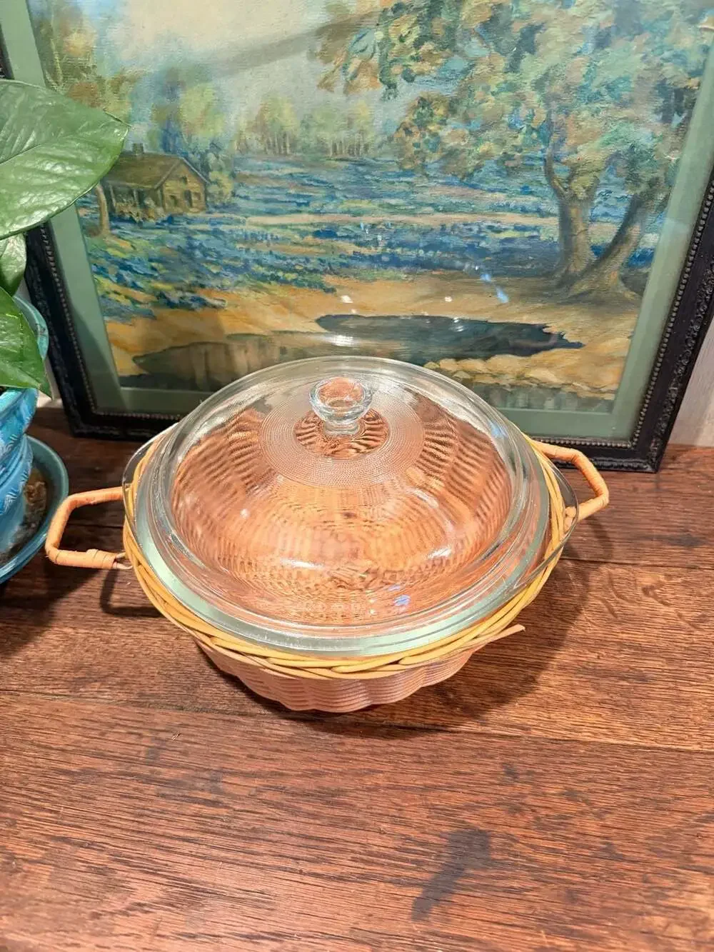 Glasbake vintage quart